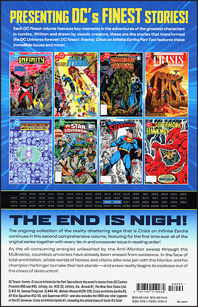 DC FINEST EVENTS CRISIS ON INFINITE EARTHS PART TWO