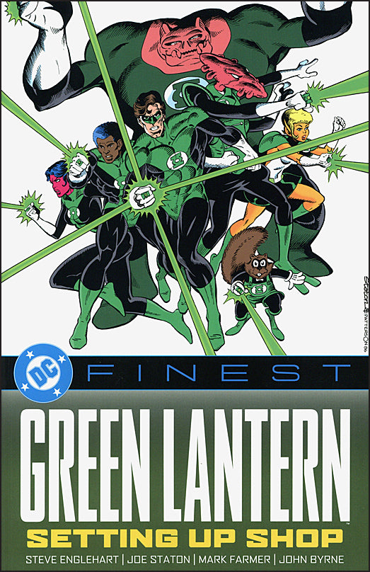 DC Finest: Green Lantern Setting Up Shop