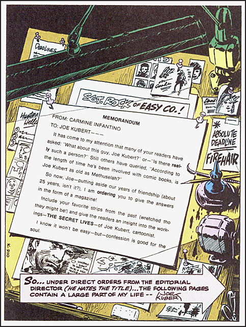 DC Special #5 Facsimile Edition Joe Kubert