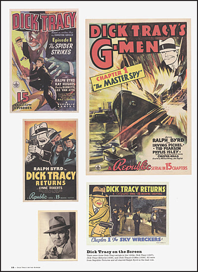 DICK TRACY Colorful Cases of the 1930S