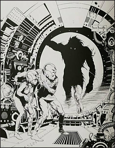 THE FANTASTIC WORLDS OF FRANK FRAZETTA