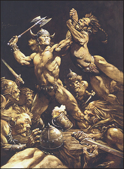 THE FANTASTIC WORLDS OF FRANK FRAZETTA