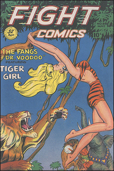 FIGHT COMICS Featuring Tiger Girl Volume 2 Hardcover