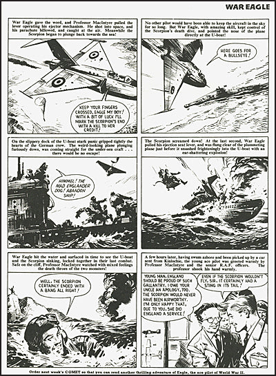 FLEETWAY COMICS ARCHIVES WAR EAGLE