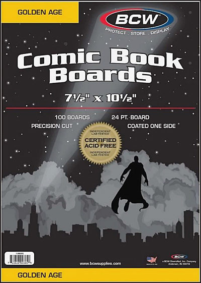 BACKING BOARDS Golden Age (100)