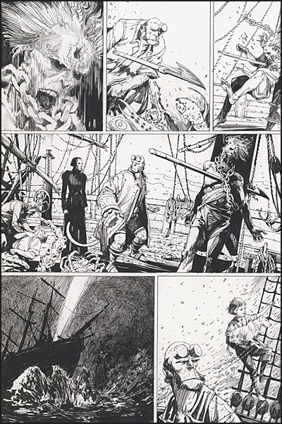 HELLBOY INTO THE SILENT SEA The Making of the Comic Revealed