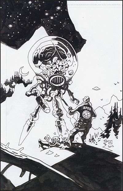 HELL, INK AND WATER The Art of Mike Mignola