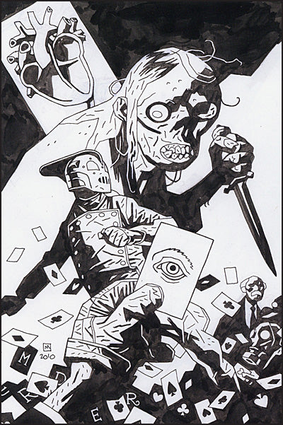 HELL, INK AND WATER The Art of Mike Mignola