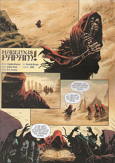 HEAVY METAL MAGAZINE #2 Patrick Reilly Cover