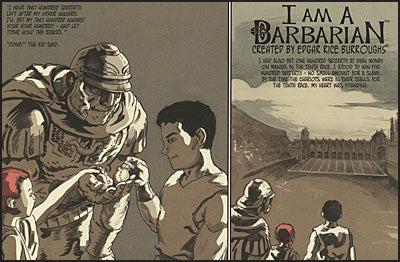 I AM A BARBARIAN Created by Edgar Rice Burroughs Signed Limited