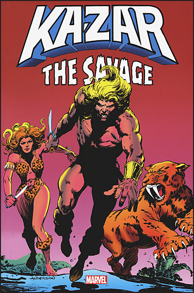 KA-ZAR THE SAVAGE Omnibus