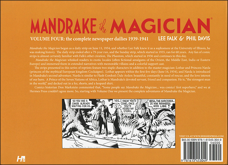 Mandrake The Magician The Complete Dailies Volume 4 1939-1941