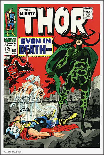 THE MARVEL COMICS COVERS OF JACK KIRBY Vol 2 1965-1968