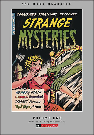 Strange Mysteries Volume 1 Hardcover Hurt