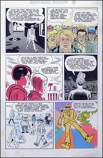 ORIGINAL ART Daniel Clowes Studio Edition