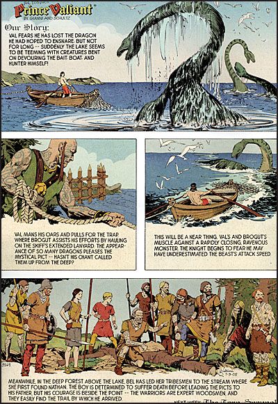 THE PRINCE VALIANT PAGE Slipcase Signed & Limited Deluxe