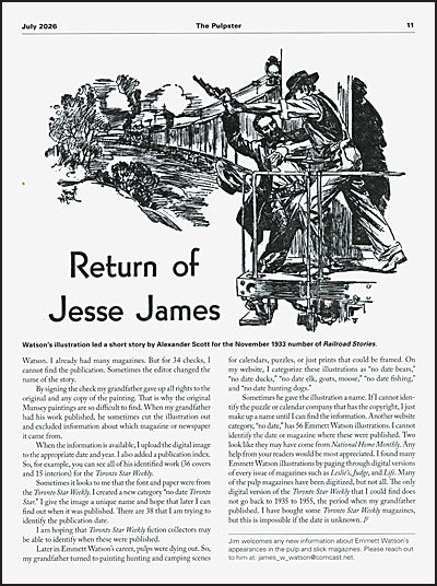 THE PULPSTER #35