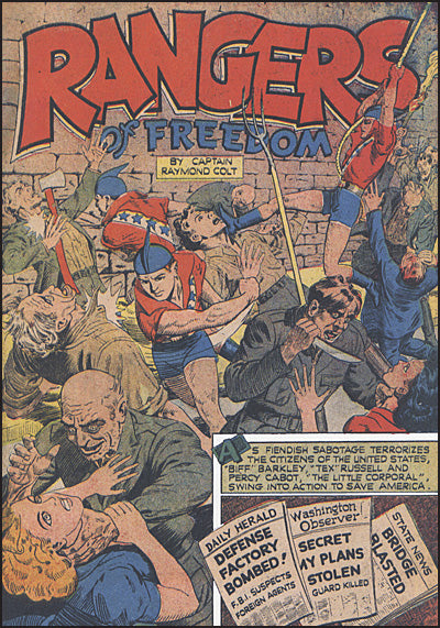 RANGERS OF FREEDOM Volume 1 Hardcover