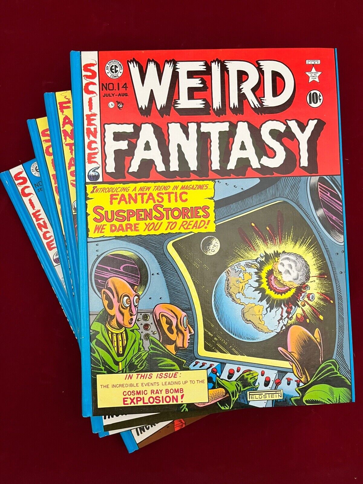 『The Complete Weird Fantasy』 EC Box Set EC ARCHIVES Weird Fantasy Complete 4 Volume Set Slipcase