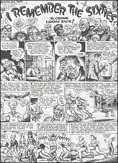 R. CRUMB EXISTENTIAL COMICS Selected Stories 1979-2004