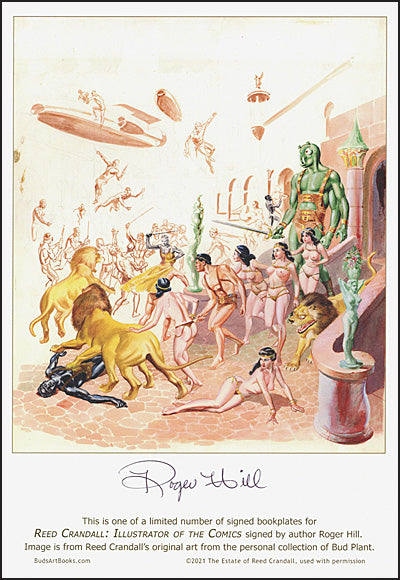 REED CRANDALL ILLUSTRATOR OF THE COMICS Signed