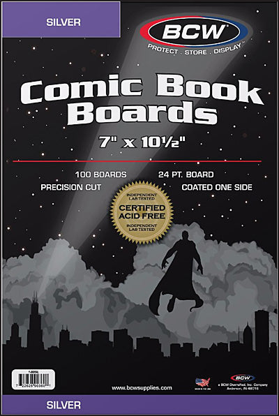 BACKING BOARDS Silver Age (100)