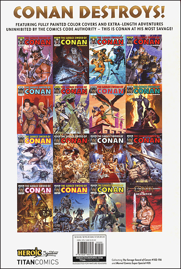 Savage Sword of Conan The Original Comics Omnibus Volume 8