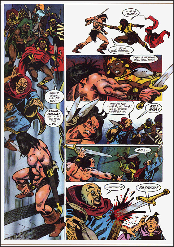 The Savage Sword of Conan the Original Comics Omnibus Volume 12