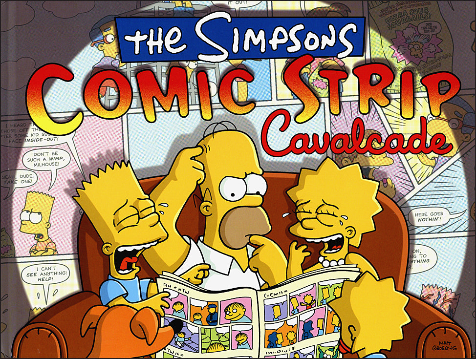 The Simpsons Comic Strip Cavalcade