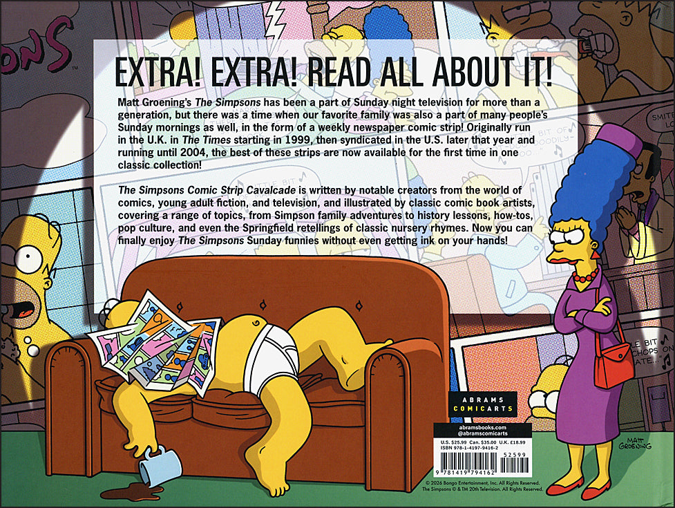 The Simpsons Comic Strip Cavalcade