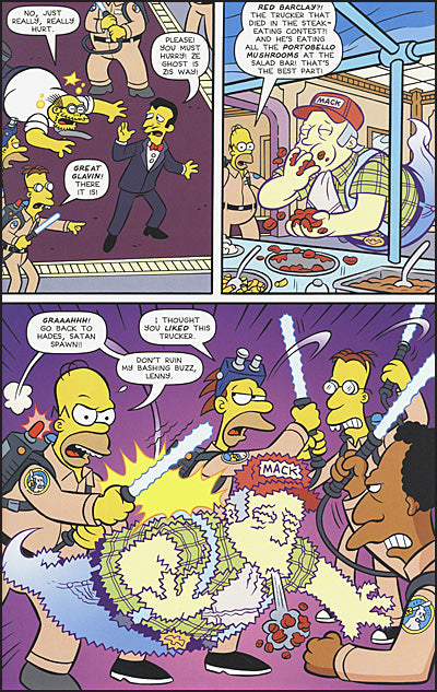 THE SIMPSONS TREEHOUSE OF HORROR Ominous Omnibus Volume 3