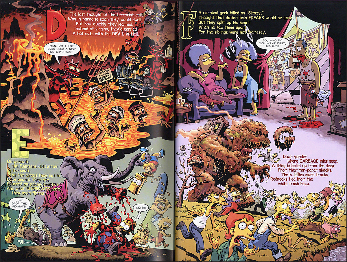 The Simpson Treehouse of Horror Ominous Omnibus Boxed Set