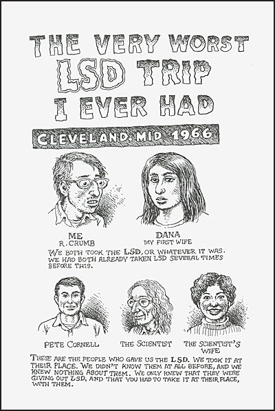 TALES OF PARANOIA R. Crumb
