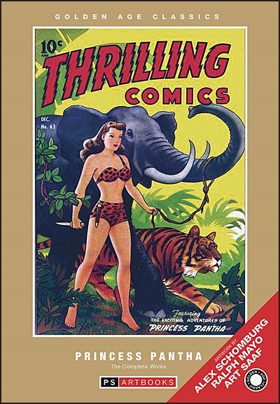 THRILLING COMICS Featuring Princess Pantha Volume 1 Hardcover