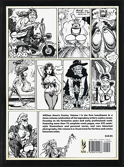 WILLIAM STOUT'S COMICS AND STORIES Volume 1 Signed