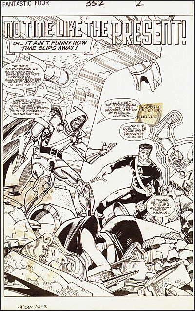WALTER SIMONSON FANTASTIC FOUR Artist's Edition