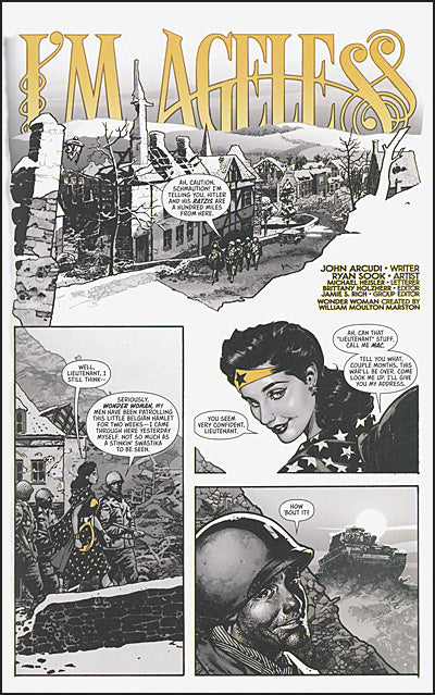 WONDER WOMAN Black and Gold